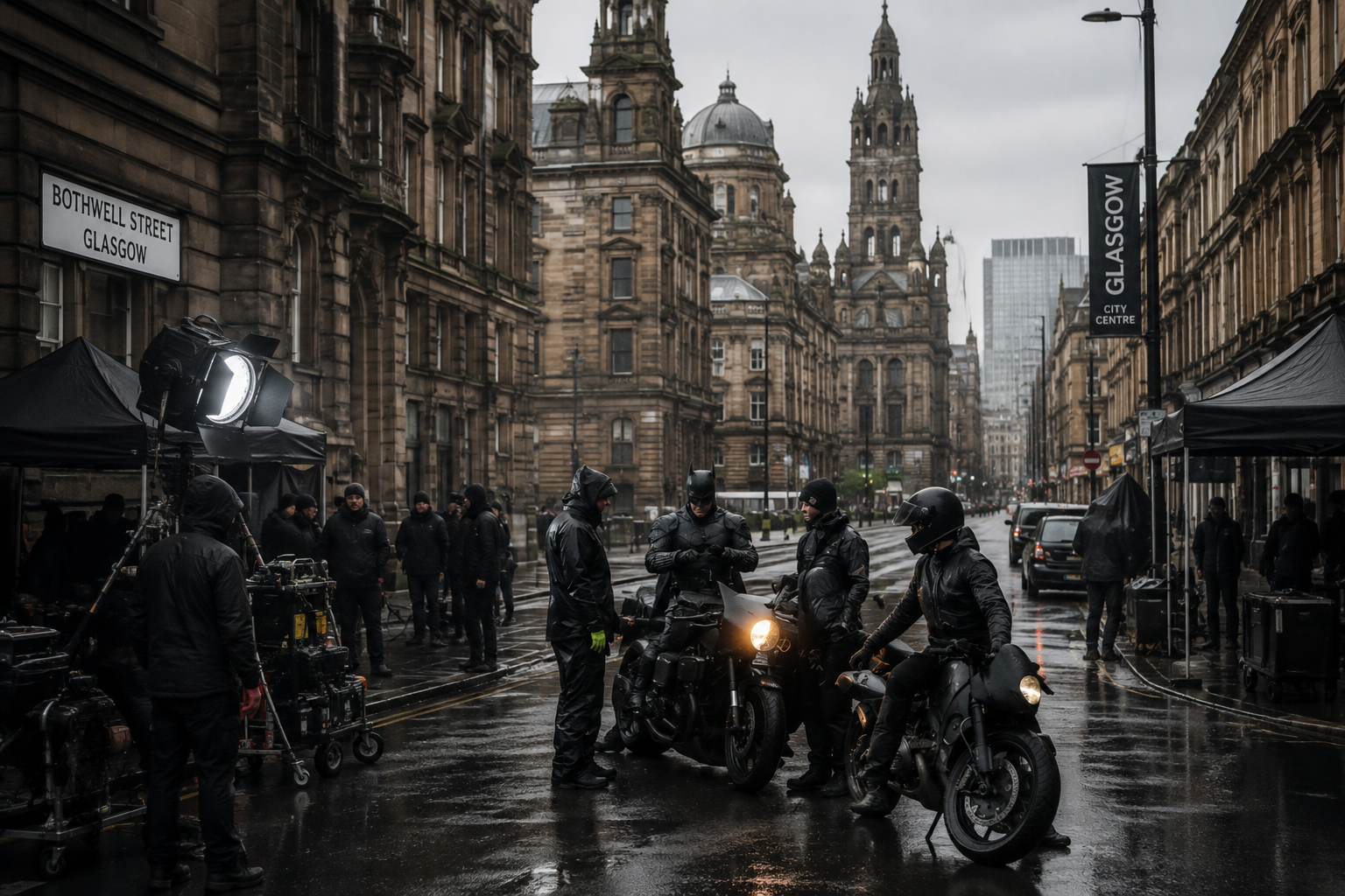 GLASGOW PONOWNIE KORKI I BATMAN :)) !
